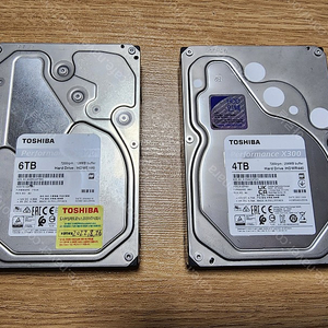 TOSHIBA X300 HDD 4TB / 6TB 판매