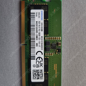 삼성 DDR5 5600 노트북램 8기가 싸게 급처해요