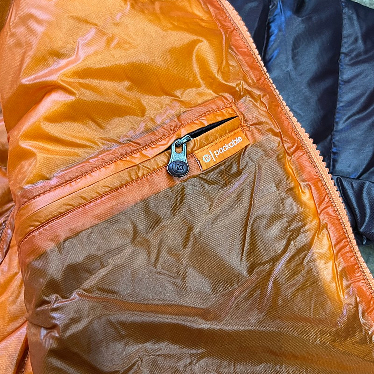 95) 머렐 구스다운 경량 패딩 점퍼 팩커블 패딩 노스페이스 아이더 네파--7