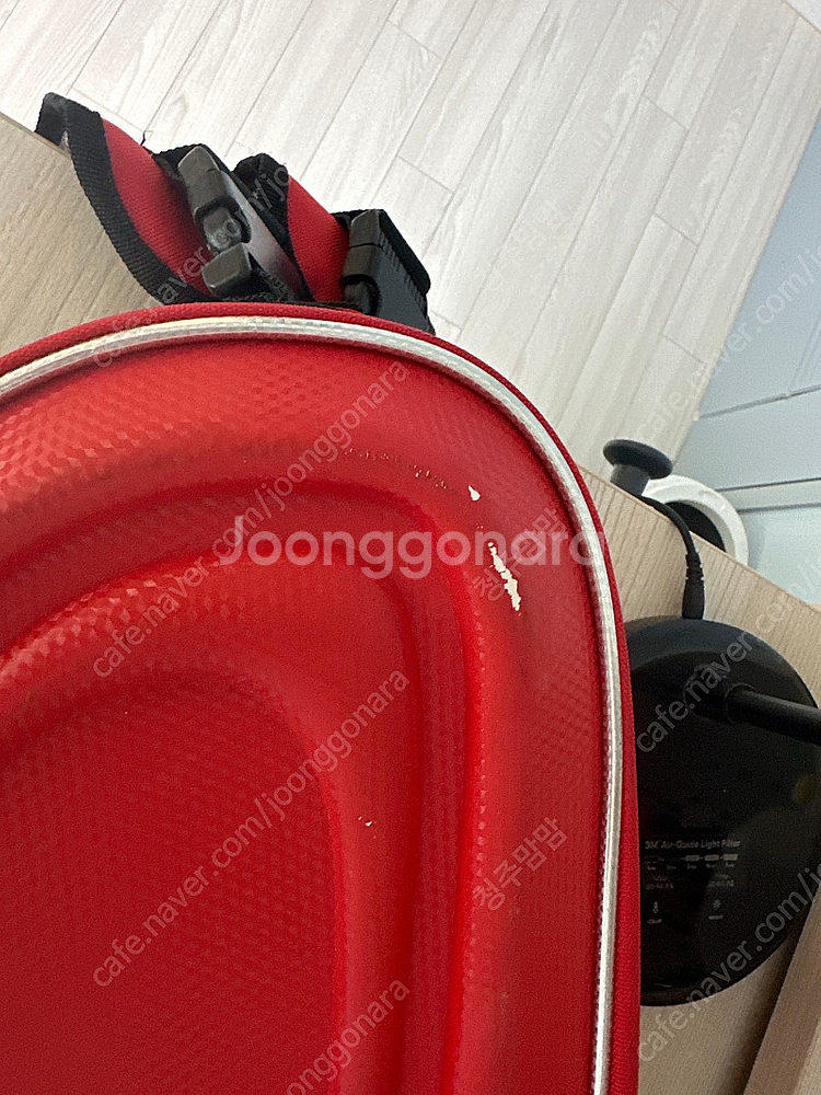 칼톤 배드민턴 가방 레드--1