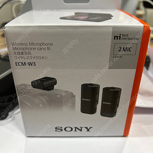 SONY ECM-W3 소니 블루투스 무선마이크