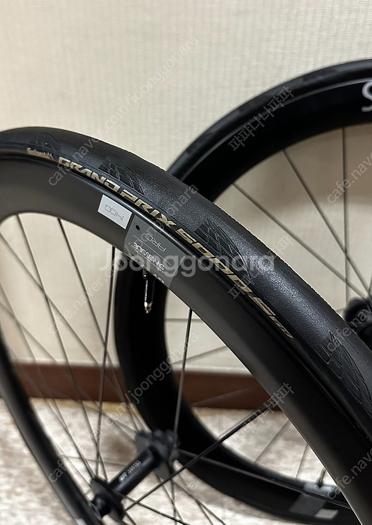 디티스위스 arc 1400 50 휠셋 판매 (타이어 신품, 휠 상태 최상)--1