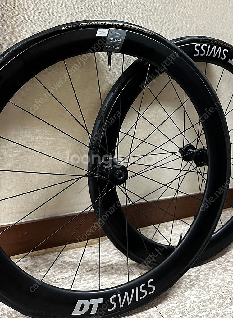 디티스위스 arc 1400 50 휠셋 판매 (타이어 신품, 휠 상태 최상)--2