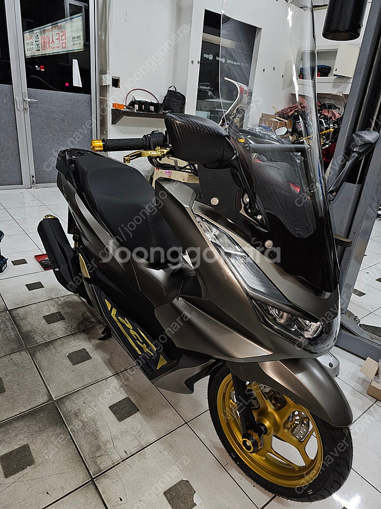 PCX ABS 맷브라운 160정품 보업차 팝니다.--7