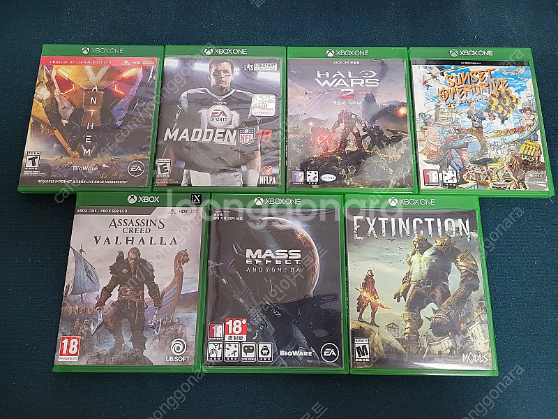 [판매완료] XBOX ONE, 시리즈 게임 판매합니다.--0