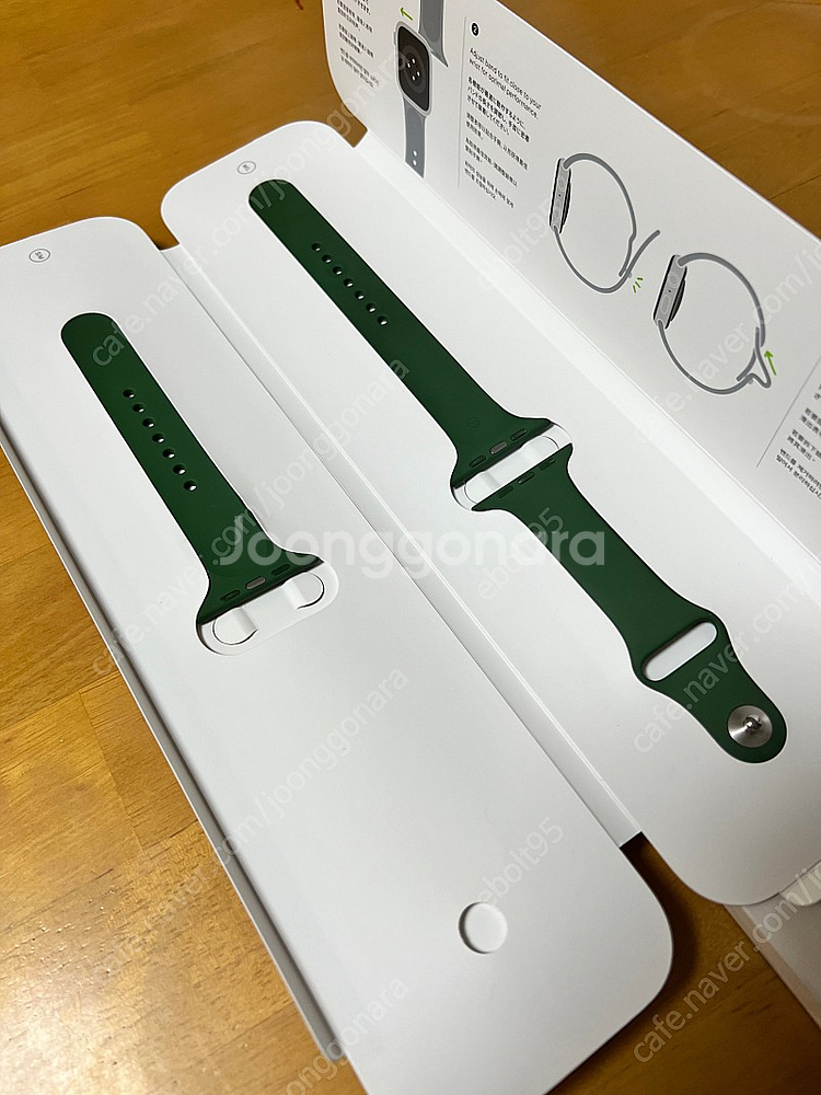 애플워치 스트랩 녹색 (클로버 스포츠 밴드)--0