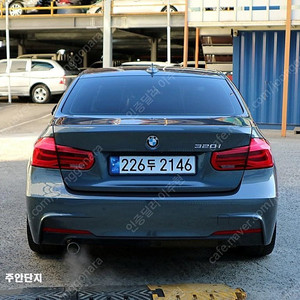 BMW 3시리즈(F30)320i M스포츠 16년식 6만키로 회색 무사고차량