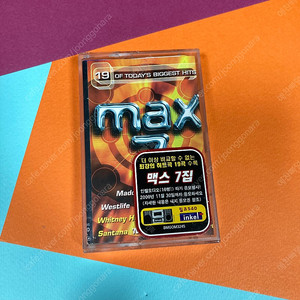 [중고음반/TAPE] 맥스 7집 max 7 팝 컴필레이션 BMG 소니뮤직