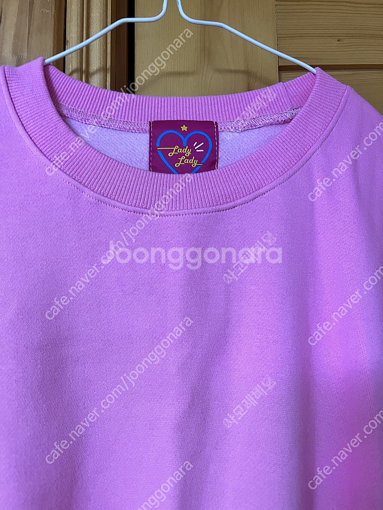 레이디레이디 리본샤스커트기모맨투맨원피스(제작)--3