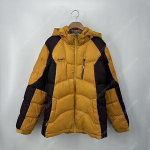 CAMPIA 아웃도어 등산 오리털 패딩 점퍼 (100 size / YELLOW)