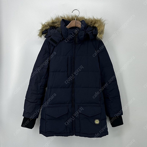 베이직 하우스 우먼스 패딩 점퍼 (90 size / NAVY)