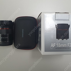 삼양 풀프레임 AF렌즈 18mm f 2.8 27만원(UV필터 무료)에 팝니다.