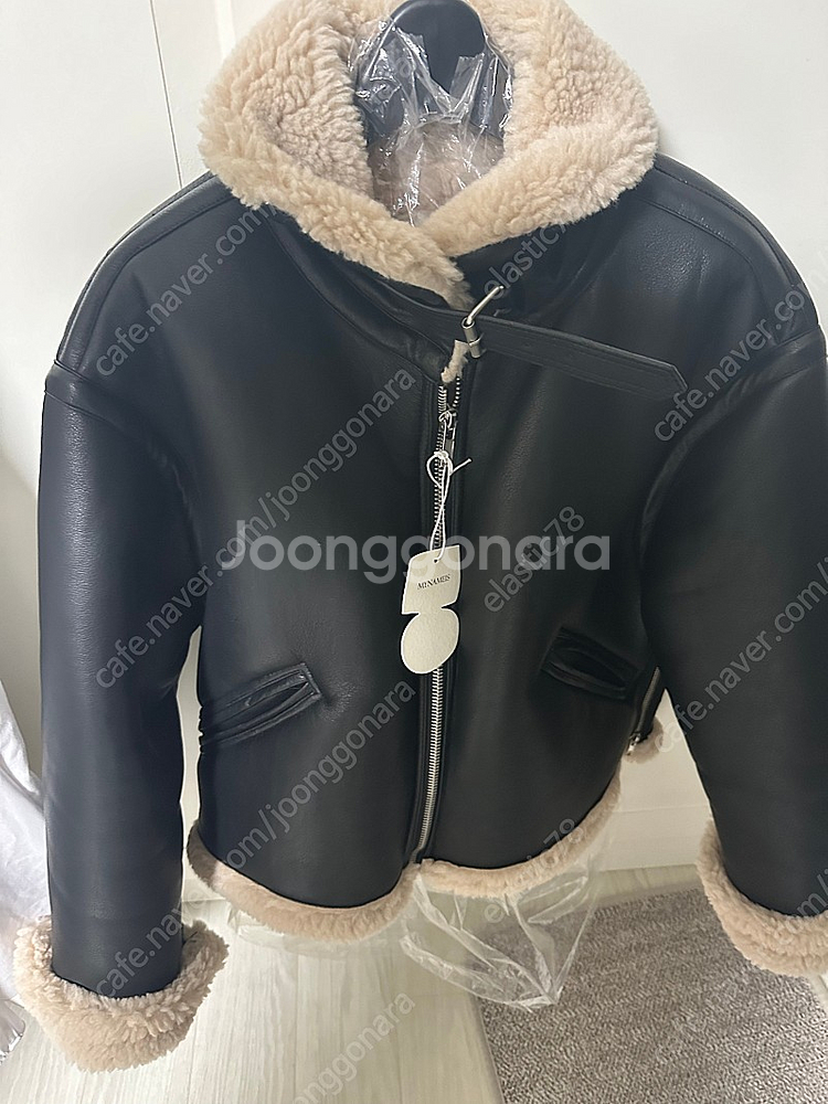 브론(Bronn)무스탕 (블랙)--2