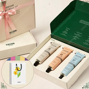 촉촉 향기 보습, 퍼퓸 핸드크림 30ml 3종 GIFT SET