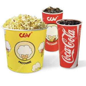 CGV 콤보 (맛변경 포함) 팝콘L콜라2