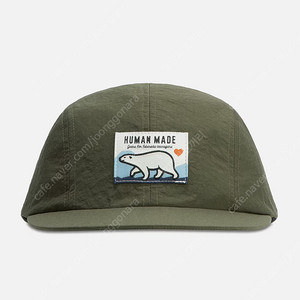 (새상품/미개봉) 휴먼메이드 Human Made 캠핑 캡 camping cap 올리브 Olive Drab 모자