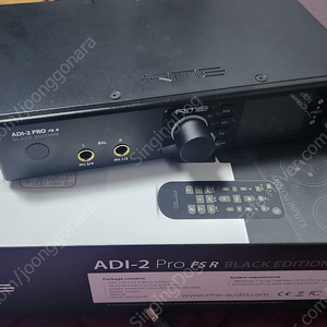 RME ADI 2 PRO FS R BE 판매합니다. (풀박스 풀 구성품 깔끔함 )