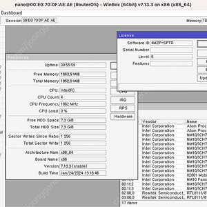 아톰 D2550 미니PC + RouterOS L6 자작 DIY 소프트웨어 라우터