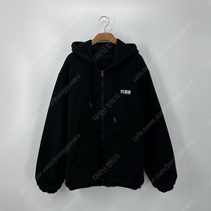 FCMM 누빔 후드집업 점퍼 (S size / BLACK)