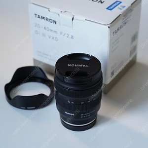 탐론 20-40mm F2.8 (소니 FE마운트) 홍대 직거래 / 택배거래