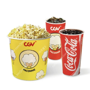 CGV 매점 쿠폰(cgv탄산,팝콘,콤보50%할인권)