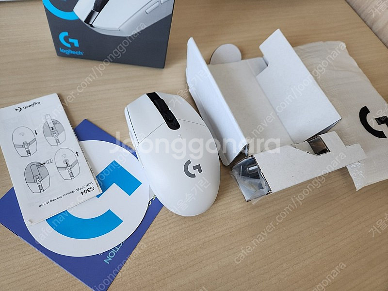 로지텍 g304 화이트--0