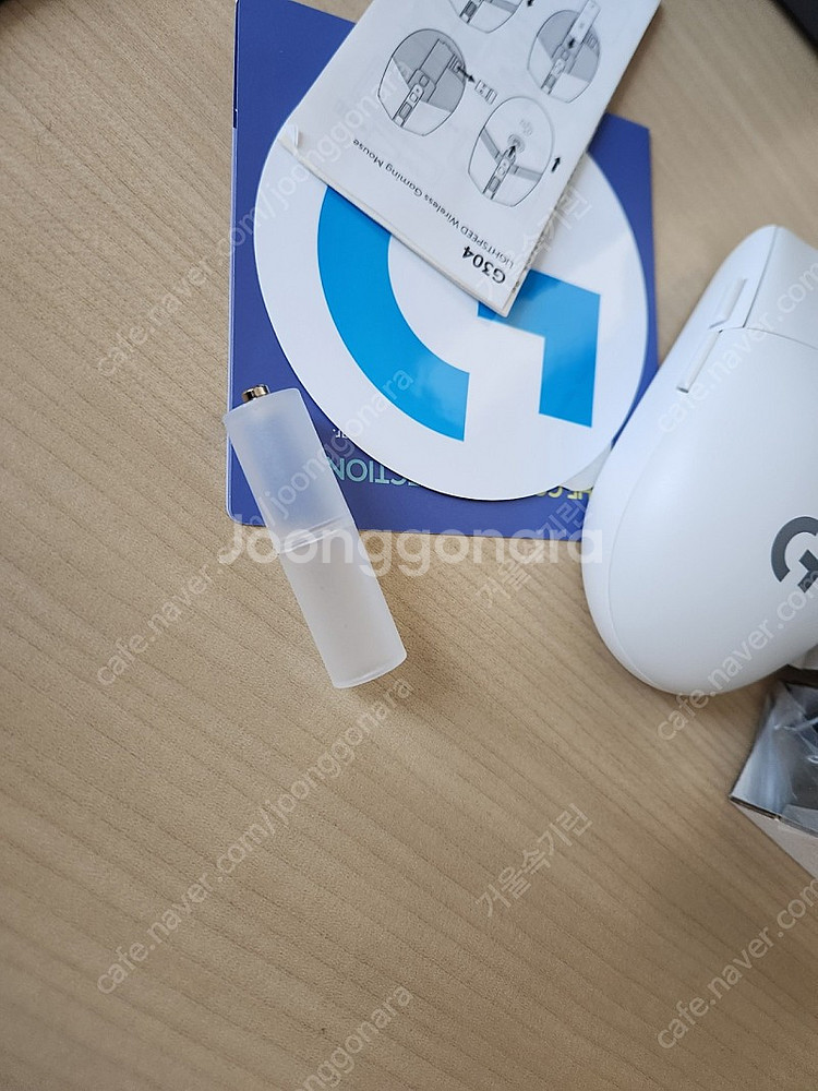로지텍 g304 화이트--1