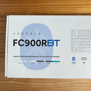 FC900RBT PD 화이트 그레이 한글(저소음적축)