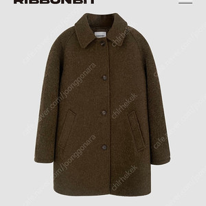 리본빛 모네 Dobe Raglan Hlaf Coat 팝니다