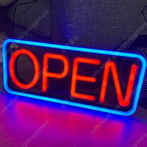 OPEN 오픈 네온사인