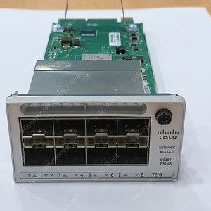 시스코 CISCO C9300-NM-8X 스위치 네트워크 모듈 판매합니다.