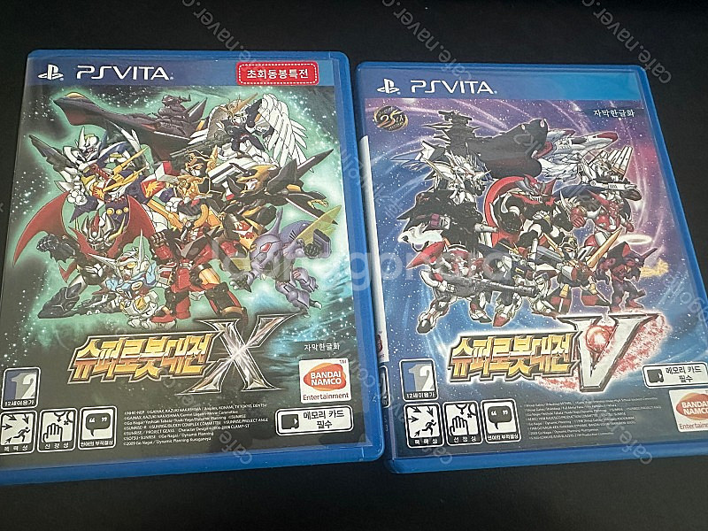 PSVITA 슈로대V+슈로대X 일괄판매합니다--0