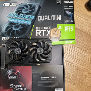 RTX3060Ti ASUS DUAL MINI 풀박스(구매: 22년3월) /대구, 광주광역시