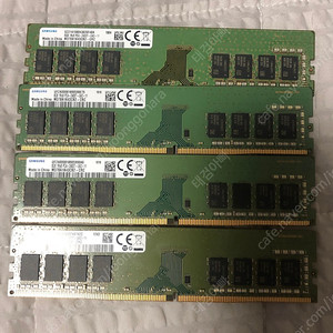 삼성램 ddr4 2400t 32g(8x4) 팝니다