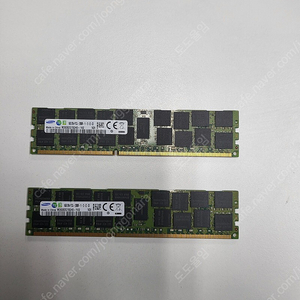 메모리 삼성 정품 DDR3 16GB PC3-12800 양면 2개