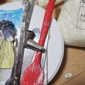 캔들DIY 도구 재료 케이크 몰드,쿠키몰드,소라몰드 여러 인스타 몰드들 비커,왁스 등등 일괄 급처 이미지