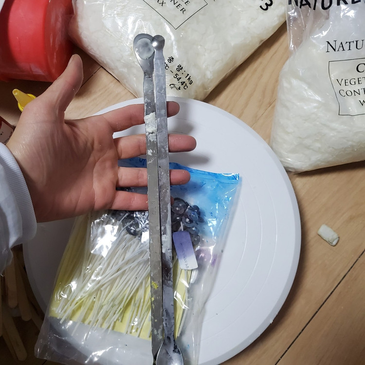 캔들DIY 도구 재료 케이크 몰드,쿠키몰드,소라몰드 여러 인스타 몰드들 비커,왁스 등등 일괄 급처 이미지