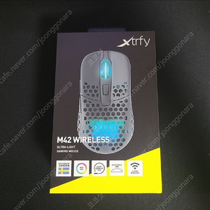 xtrfy m42 무선 게이밍 마우스