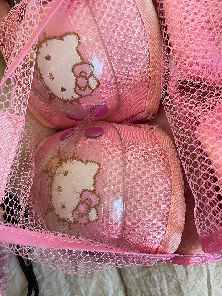 랜드웨이 헬로키티 아동용 인라인스케이트 s 풀셋--4