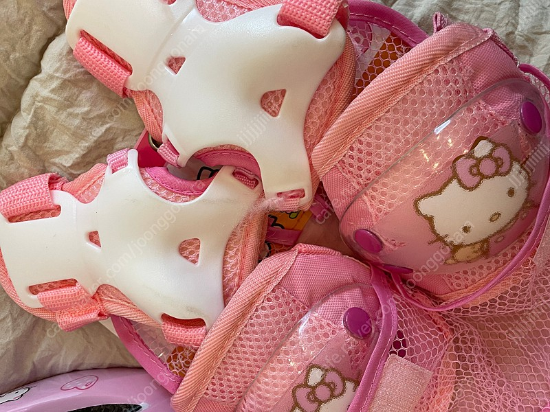 랜드웨이 헬로키티 아동용 인라인스케이트 s 풀셋--5