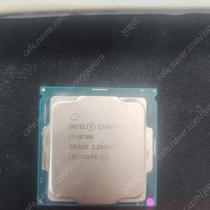 불량 CPU 인텔 i7 8700 라이젠 3600 부품용