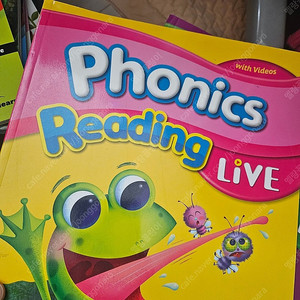 파닉스 리딩 라이브 phonics reading live 잔시리즈 3권 권당 11000