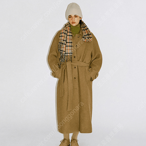 르로브 발마칸 코트 Lambs Balmacaan Coat