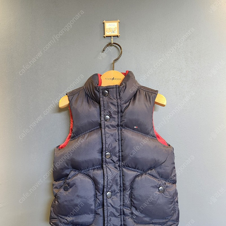 타미힐피거 키즈 덕다운 패딩 조끼 / 3T / 100 택포--2