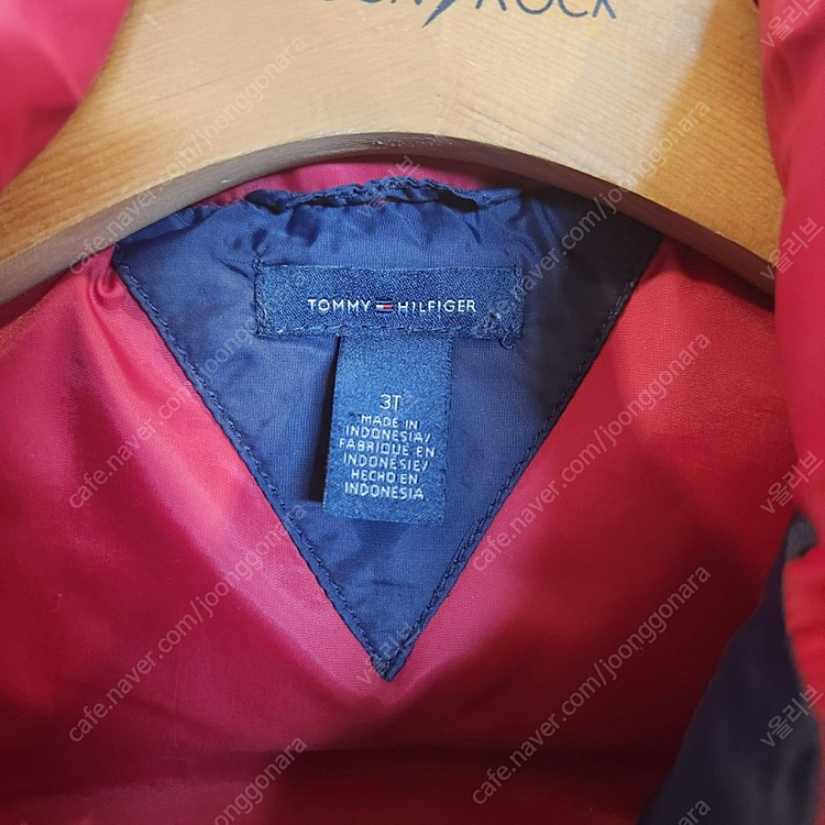 타미힐피거 키즈 덕다운 패딩 조끼 / 3T / 100 택포--3