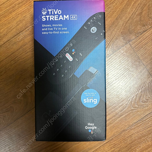 티보 tivo 스트림 4K 안드로이드TV 구글TV 크롬캐스트 미tv스틱 미스틱