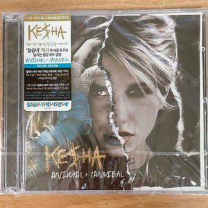 케샤 Ke$ha - Animal + Cannibal [2CD Deluxe Edition] 미개봉