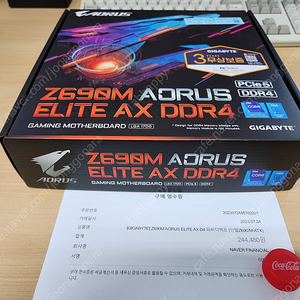 GIGABYTE Z690M AORUS ELITE AX D4 피씨디렉트