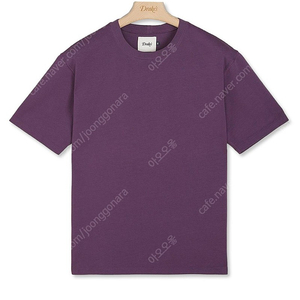 [XXL] 드레익스 Drake's 티셔츠 Purple Cotton Crew Neck Hiking T-Shirt