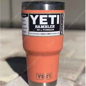 예티 YETI 텀블러 램블러 30oz 코랄 coral 새 제품